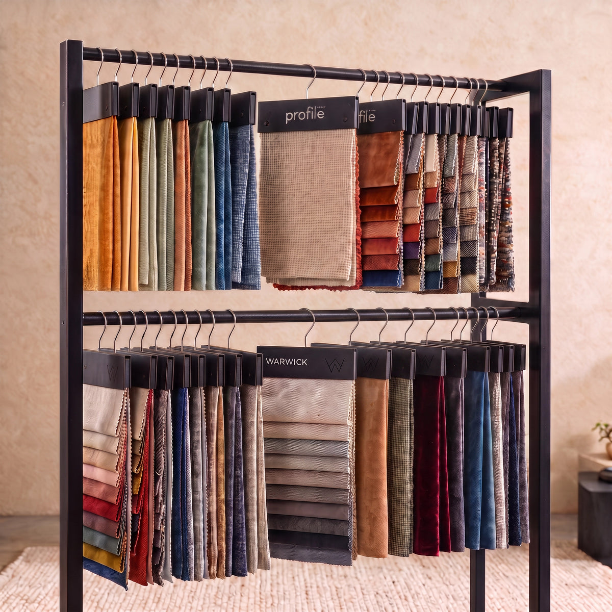 Premium upholstery fabric collection for custom sofas