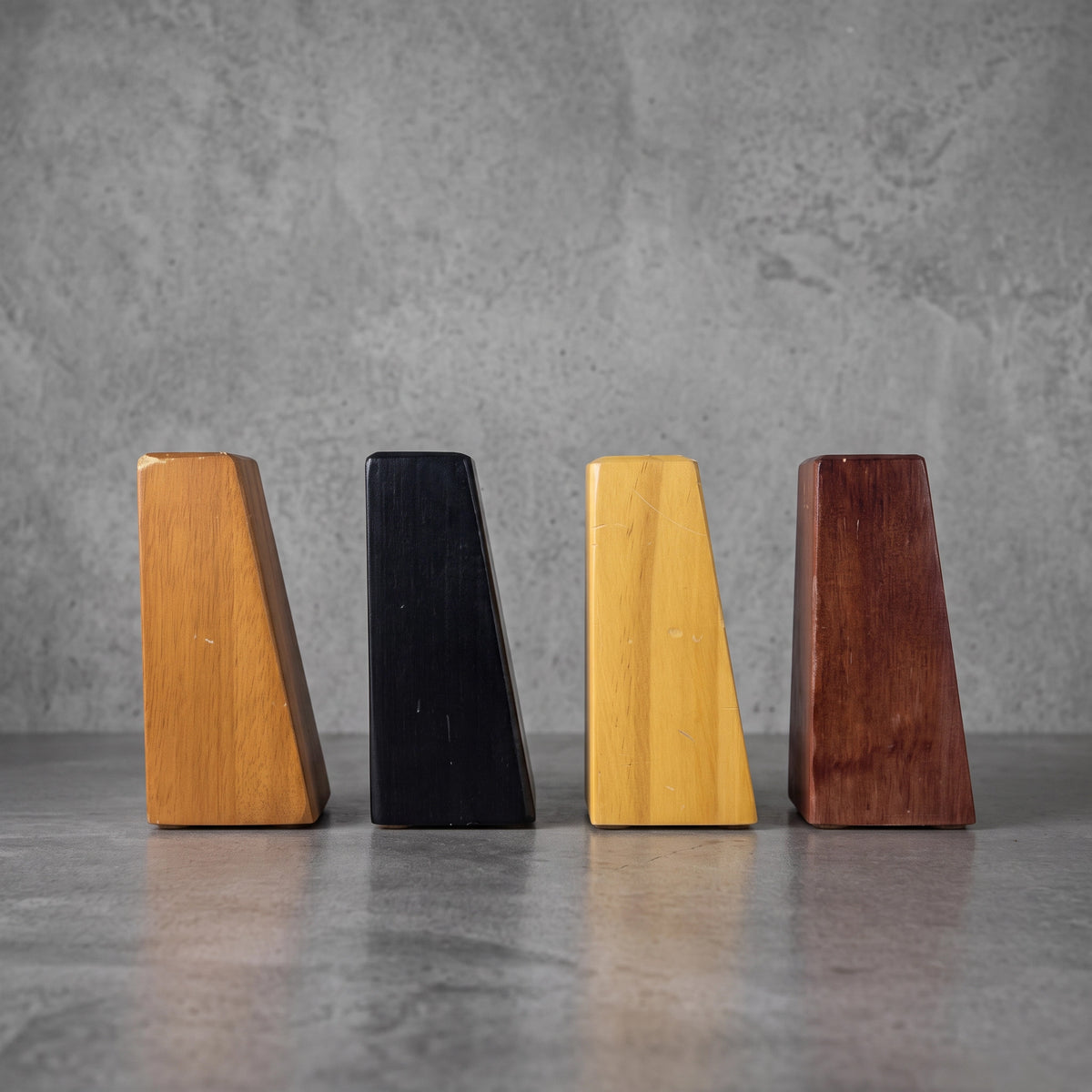 Timber leg finish options for custom sofas