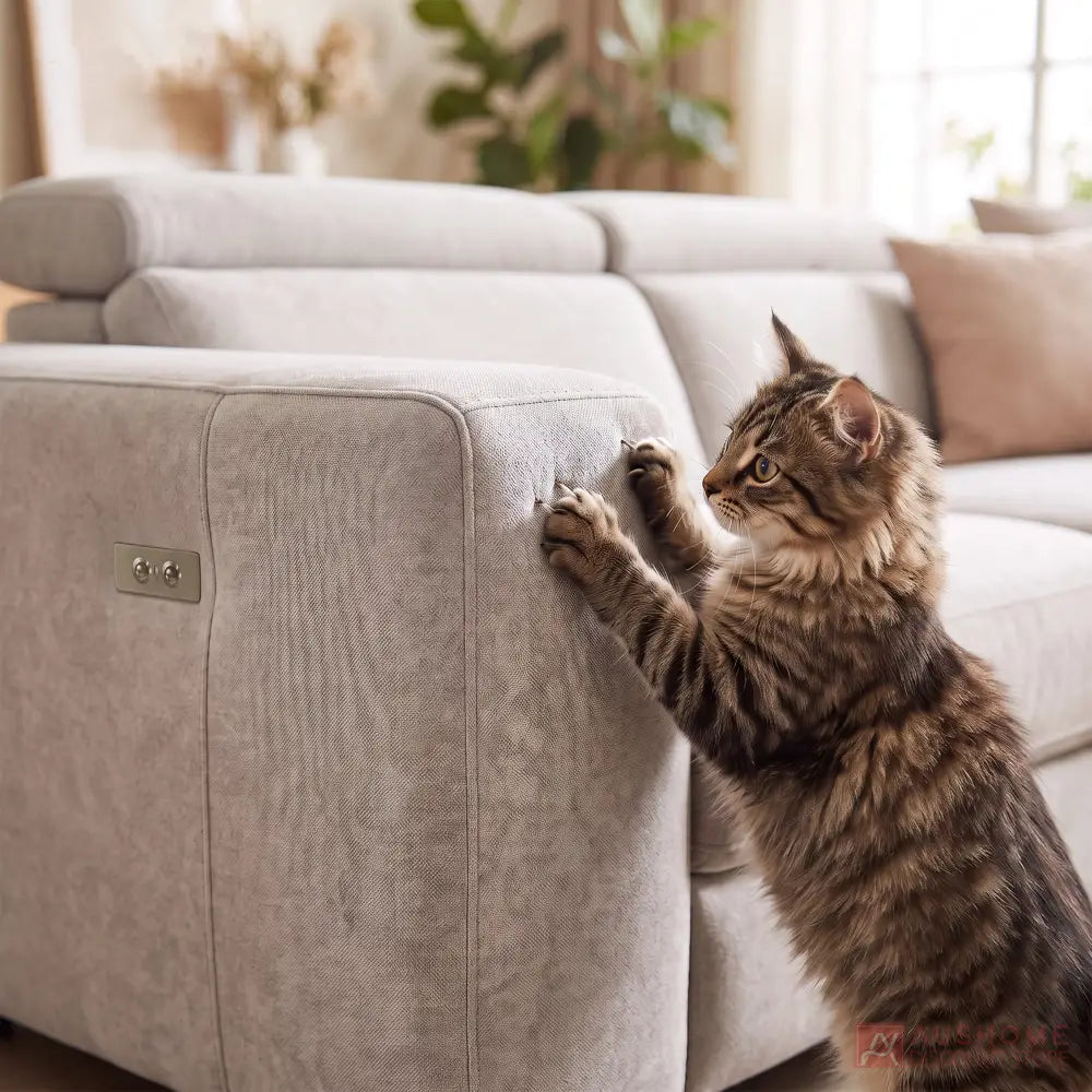 Maxtrytex high-performance fabric close-up on Chicago reclining sofa